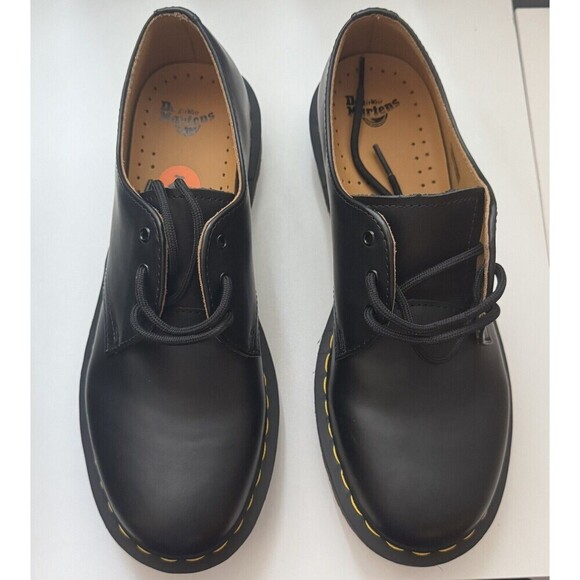 Dr. Martens Oxford Shoes 11838 Women’s 11 Black Smooth Leather NWOT - NWOB - Picture 3 of 11